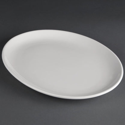 EDLP Olympia Athena Oval Coupe Plate - 305x241mm 12x 9 1/2" (Box 6) • PAS-CC212
