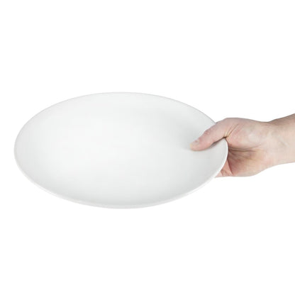 EDLP Olympia Athena Oval Coupe Plate - 305x241mm 12x 9 1/2" (Box 6) • PAS-CC212
