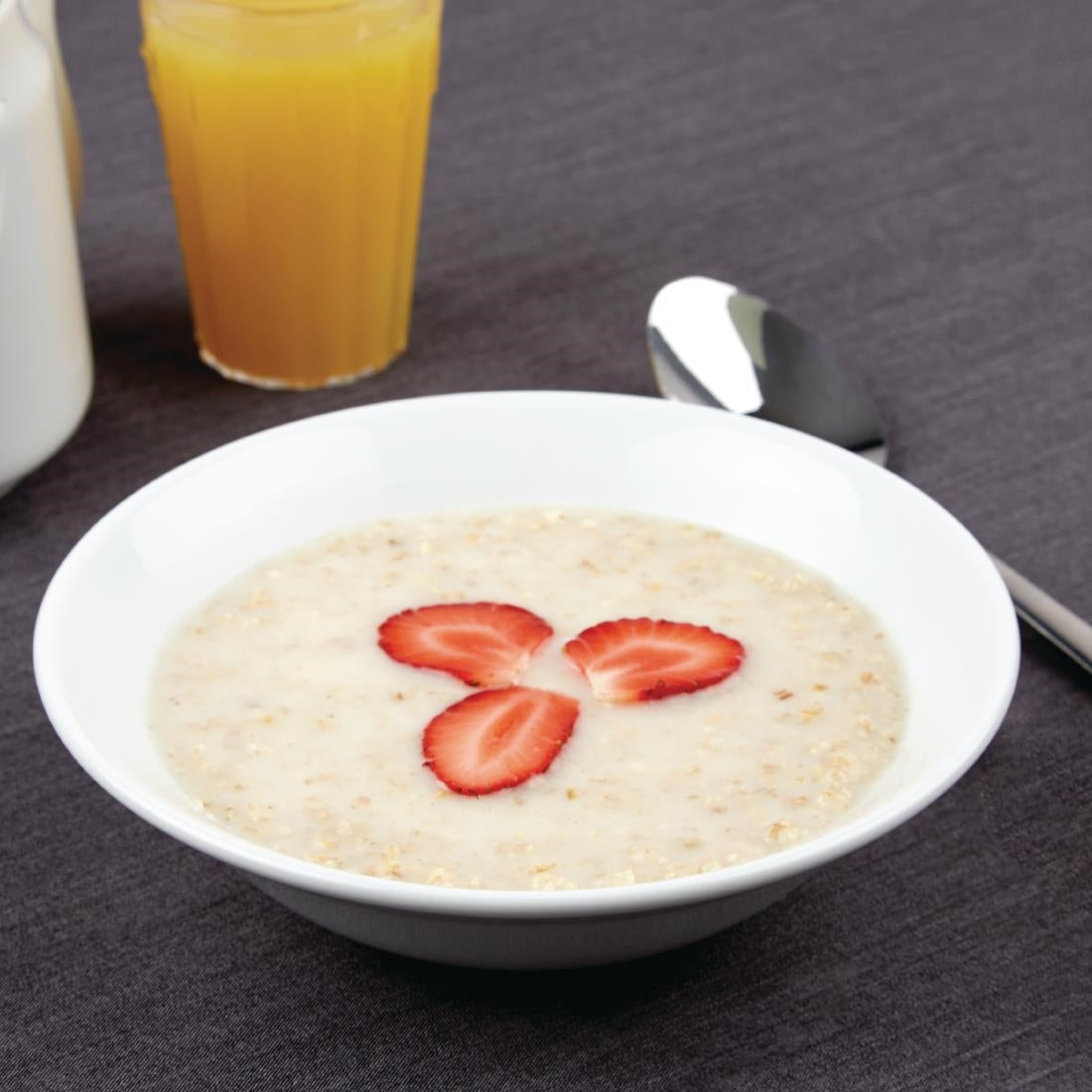 Bulk Buy Olympia Athena Oatmeal Bowls 153mm (36 Pack) (Pack of 36) • PAS-S562