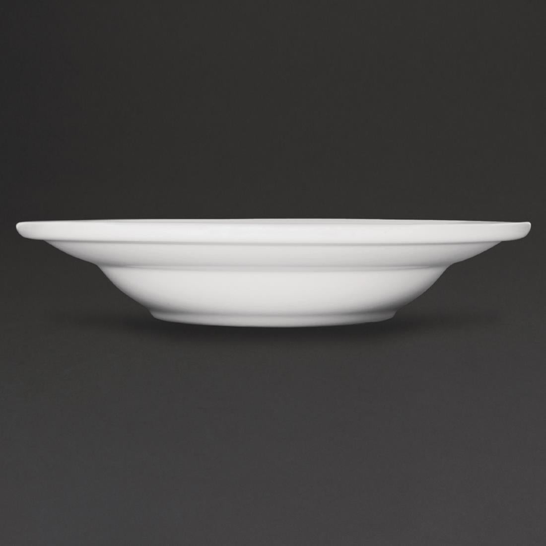 Olympia Athena Rimmed Soup & Pasta Bowls 228mm 210ml (6 Pack) (228mm.  Pack quantity: 6) • PAS-CC214