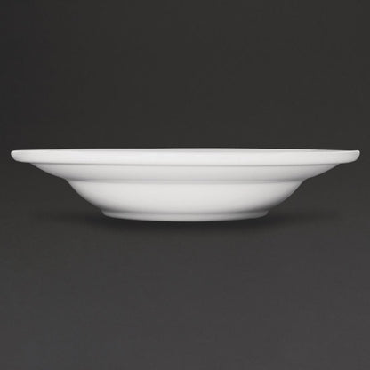Olympia Athena Rimmed Soup & Pasta Bowls 228mm 210ml (6 Pack) (228mm.  Pack quantity: 6) • PAS-CC214