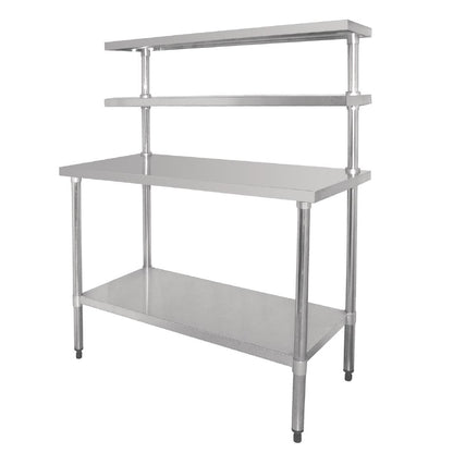 Vogue Stainless Steel Prep Station 1800x600mm • PAS-CC360