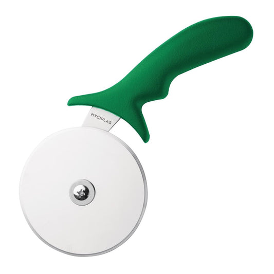 Hygiplas Pizza Wheel Green 100mm • PAS-CC408