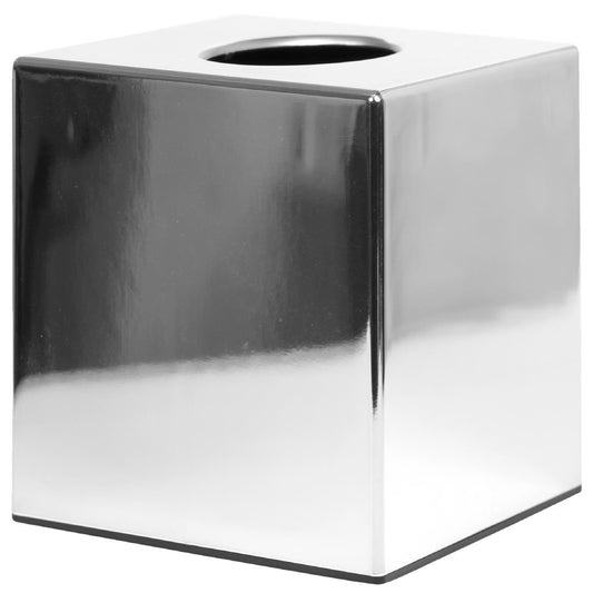 Bolero Chrome Cube Tissue Holder • PAS-CC493