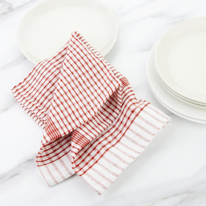 Vogue Wonderdry Red Tea Towels (10 Pack) • PAS-CC595
