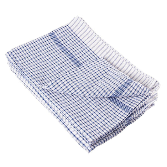 Vogue Wonderdry Blue Tea Towels (10 Pack) • PAS-CC596