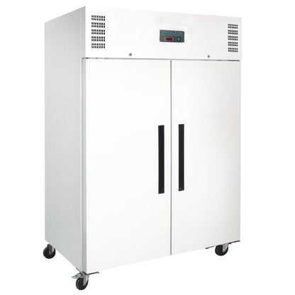 Polar G-Series 2 Door Upright Freezer White 1200Ltr • PAS-DL897-A