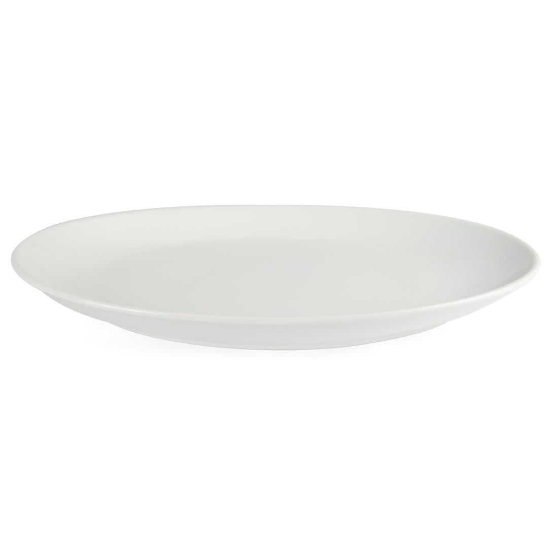 Olympia Whiteware French Deep Oval Plate 500mm • PAS-CC892