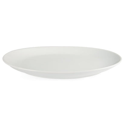 Olympia Whiteware French Deep Oval Plate 500mm • PAS-CC892