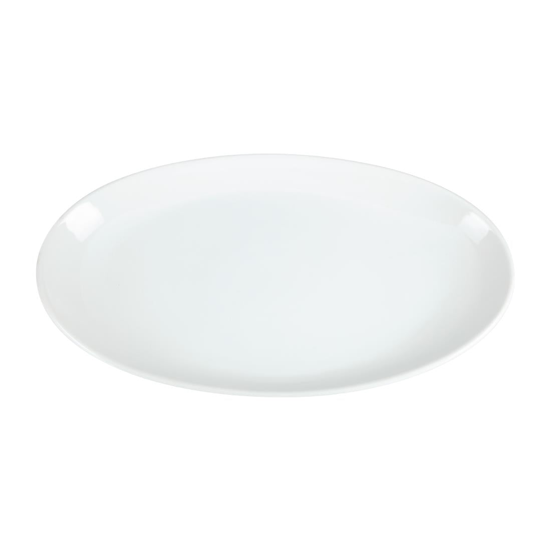 Olympia Whiteware French Deep Oval Plate 500mm • PAS-CC892
