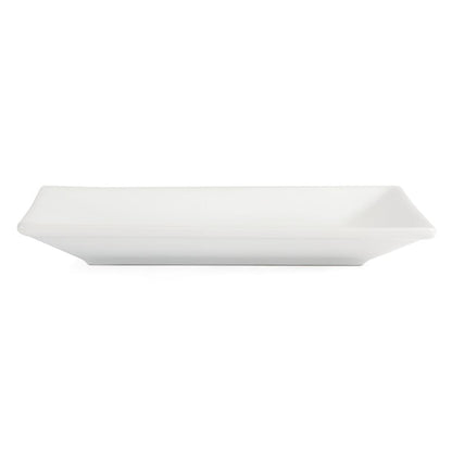Olympia Whiteware Serving Rectangular Platters 200x 130mm (6 Pack) (Pack of 6) • PAS-CC893