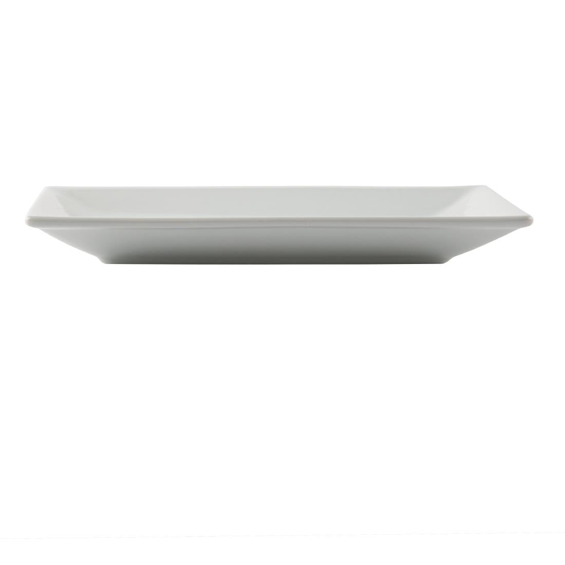 Olympia Whiteware Serving Rectangular Platter - 250x150mm (4 Pack) (250x 150mm/ 10x 6". White. Pack quantity: 4.) • PAS-CC894