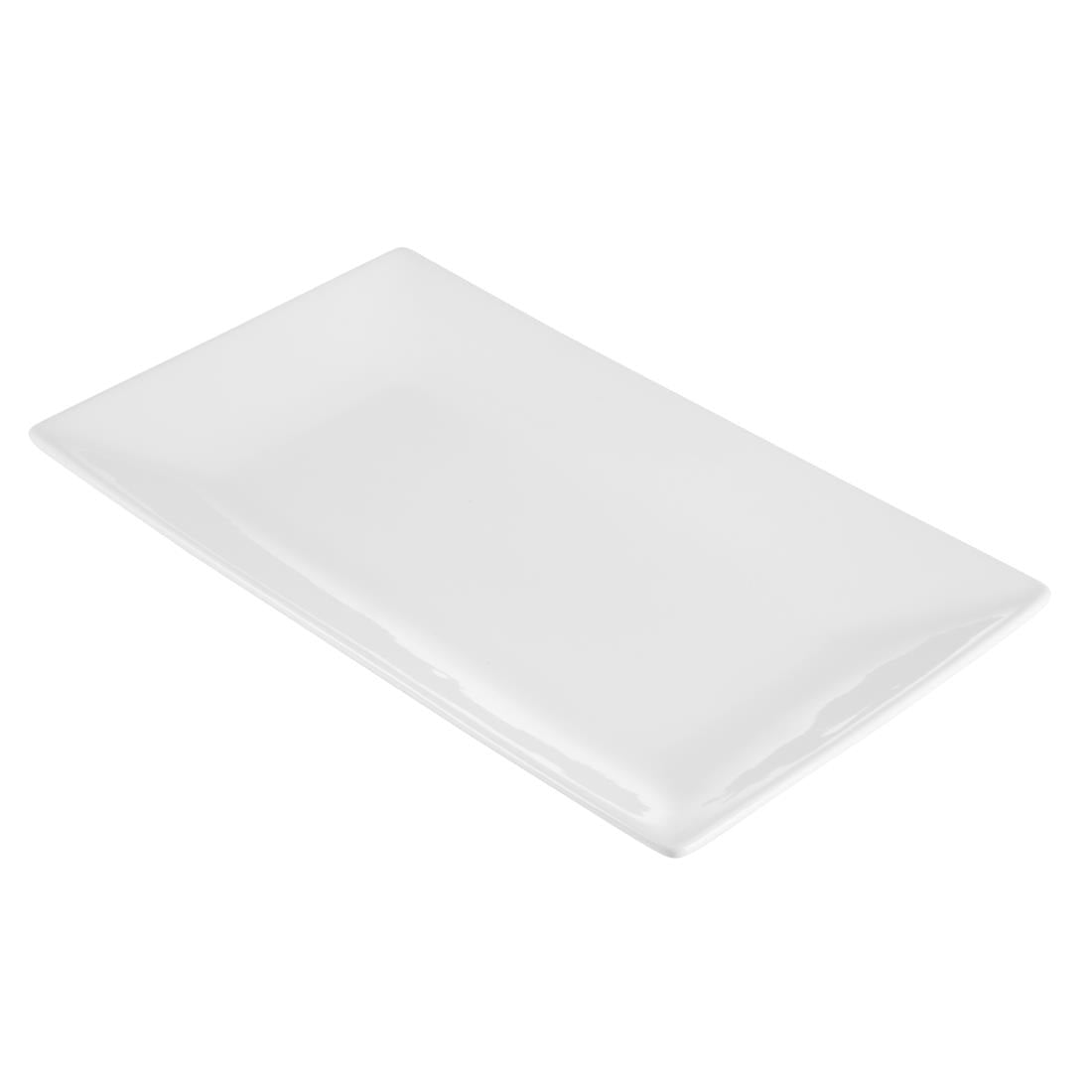 Olympia Whiteware Serving Rectangular Platters 310mm (2 Pack) (Pack of 2) • PAS-CC895