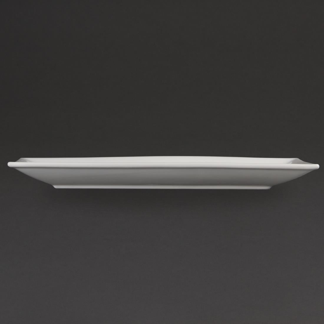 Olympia Whiteware Serving Platters Rectangle Platter - 380x200mm (Size: 380(W) x 200(L)mm. Box Quantity: 1) • PAS-CC896