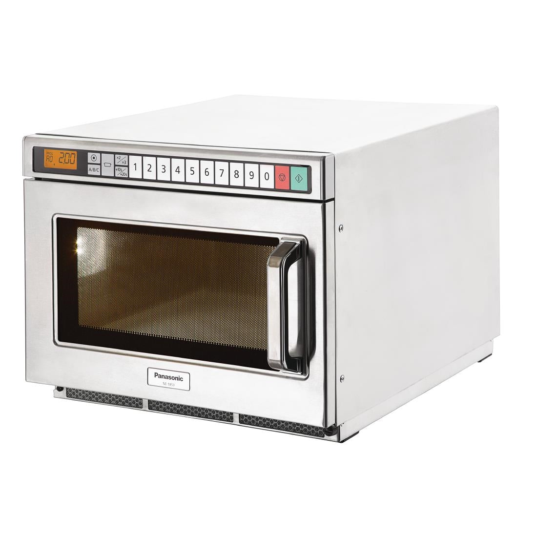Panasonic NE-1853 Heavy Duty Compact Microwave 1800W 18Ltrs • PAS-CD057