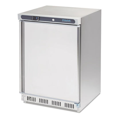 Polar C-Series Stainless Steel Under Counter Freezer 140Ltr • PAS-CD081-A