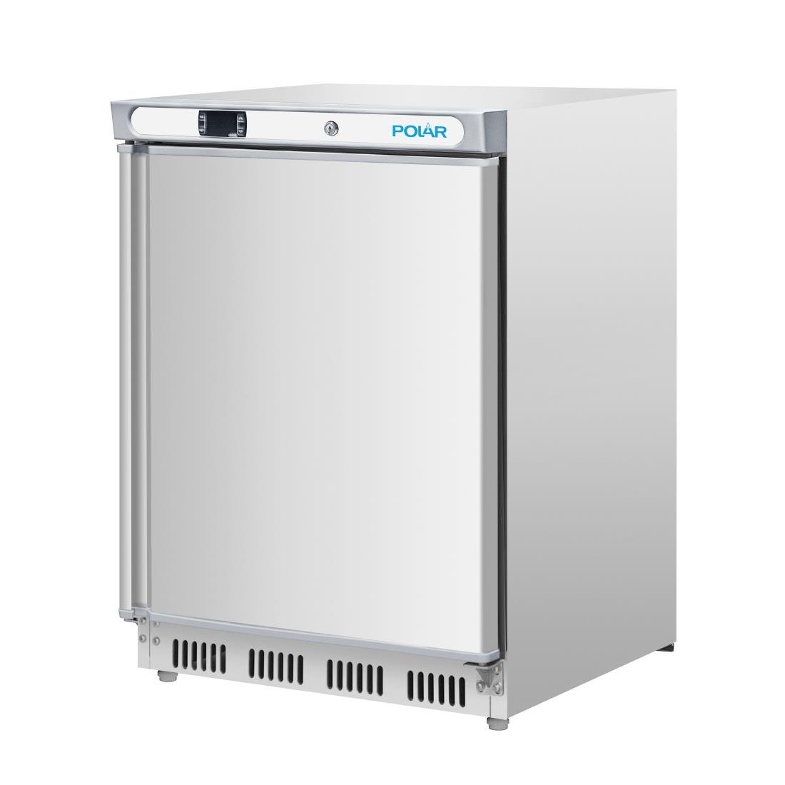 Polar C-Series Stainless Steel Under Counter Freezer 140Ltr • PAS-CD081-A