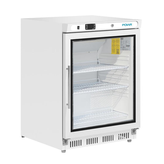 Polar C-Series Under Counter Display Fridge 150Ltr White • PAS-CD086-A