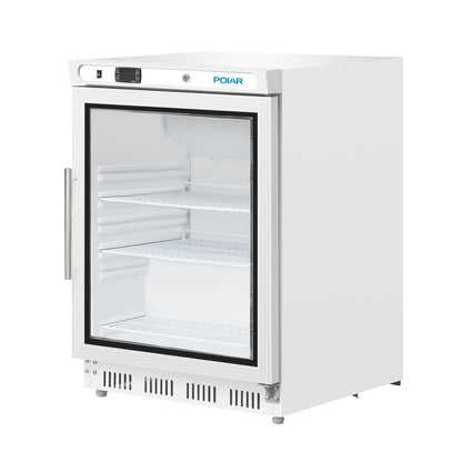 Polar C-Series Under Counter Display Fridge 150Ltr White • PAS-CD086-A