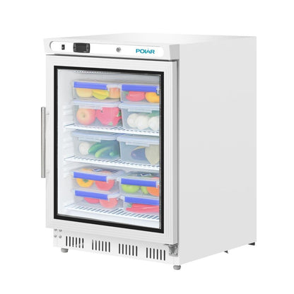 Polar C-Series Under Counter Display Fridge 150Ltr White • PAS-CD086-A