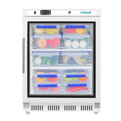 Polar C-Series Under Counter Display Fridge 150Ltr White • PAS-CD086-A