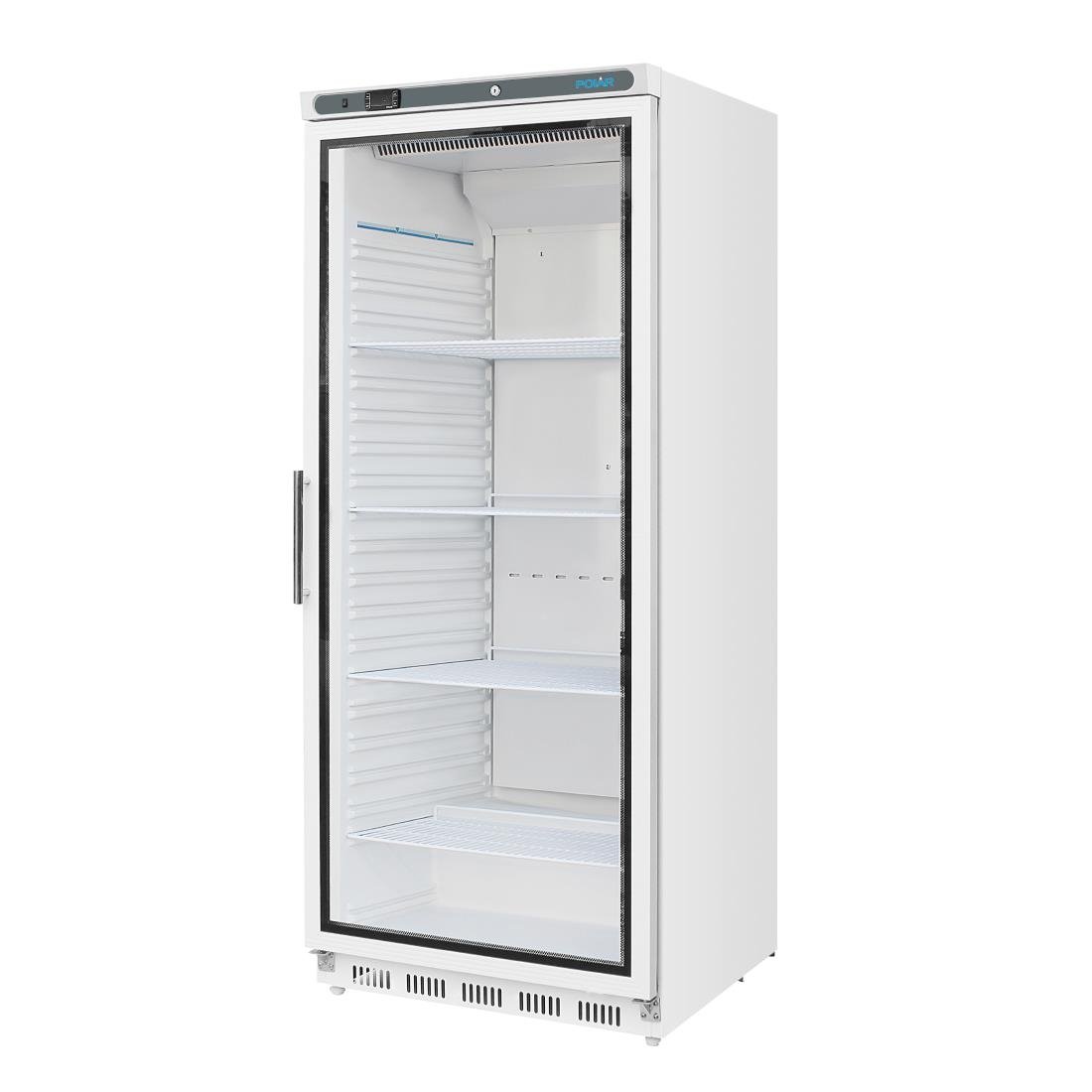 Polar C-Series Upright Display Fridge 600Ltr White • PAS-CD088-A