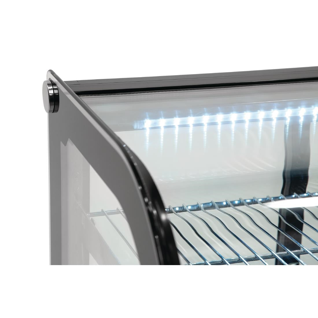 Polar G-Series Energy Efficient Countertop Food Display Fridge 160Ltr Black • PAS-GP291-A