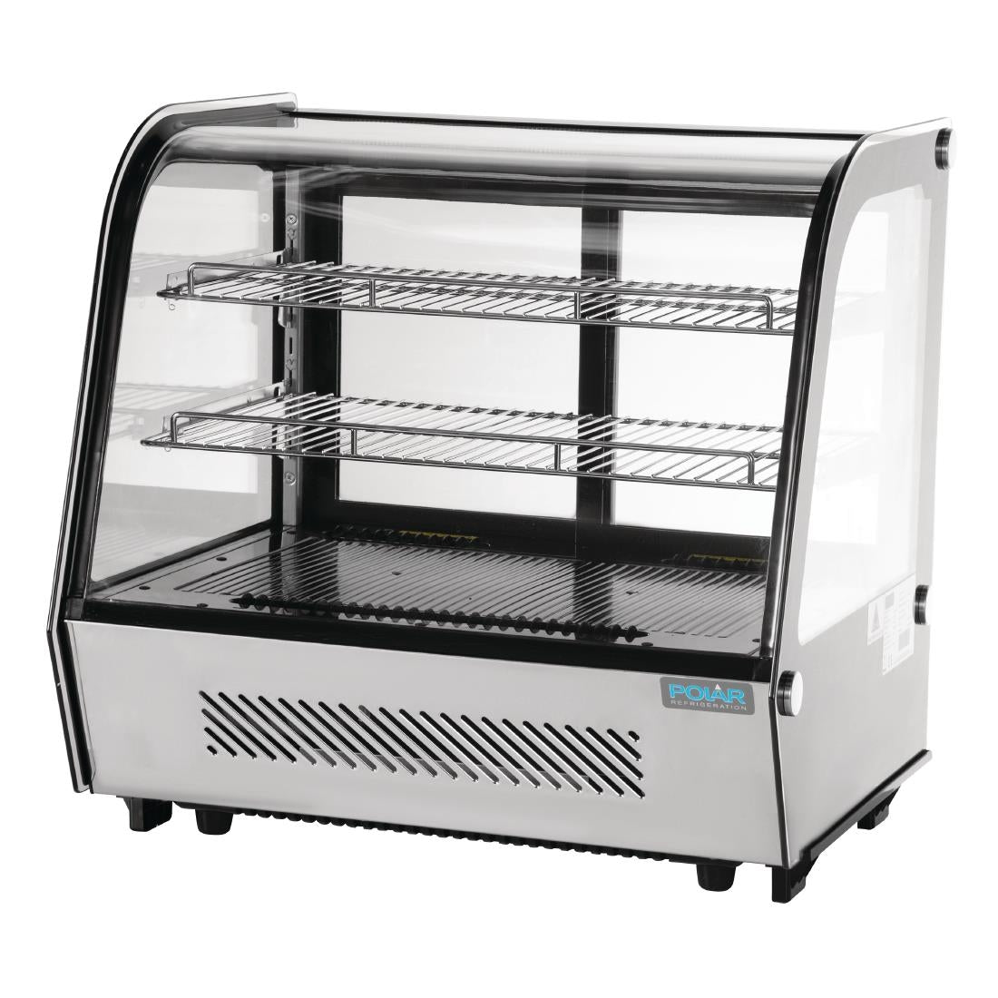 Polar G-Series Energy Efficient Countertop Food Display Fridge 120Ltr Black (160W | 686(H)x696(W)x568(D)mm) • PAS-GP292-A