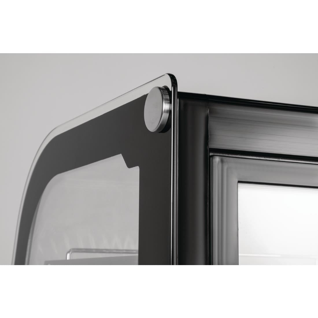 Polar G-Series Energy Efficient Countertop Food Display Fridge 160Ltr Black • PAS-GP291-A