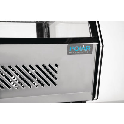 Polar G-Series Energy Efficient Countertop Food Display Fridge 160Ltr Black • PAS-GP291-A