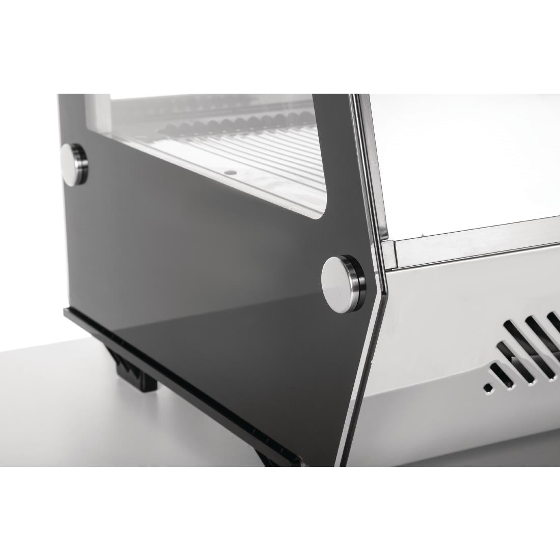 Polar G-Series Energy Efficient Countertop Food Display Fridge 160Ltr Black • PAS-GP291-A