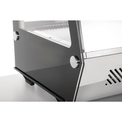 Polar G-Series Energy Efficient Countertop Food Display Fridge 160Ltr Black • PAS-GP291-A