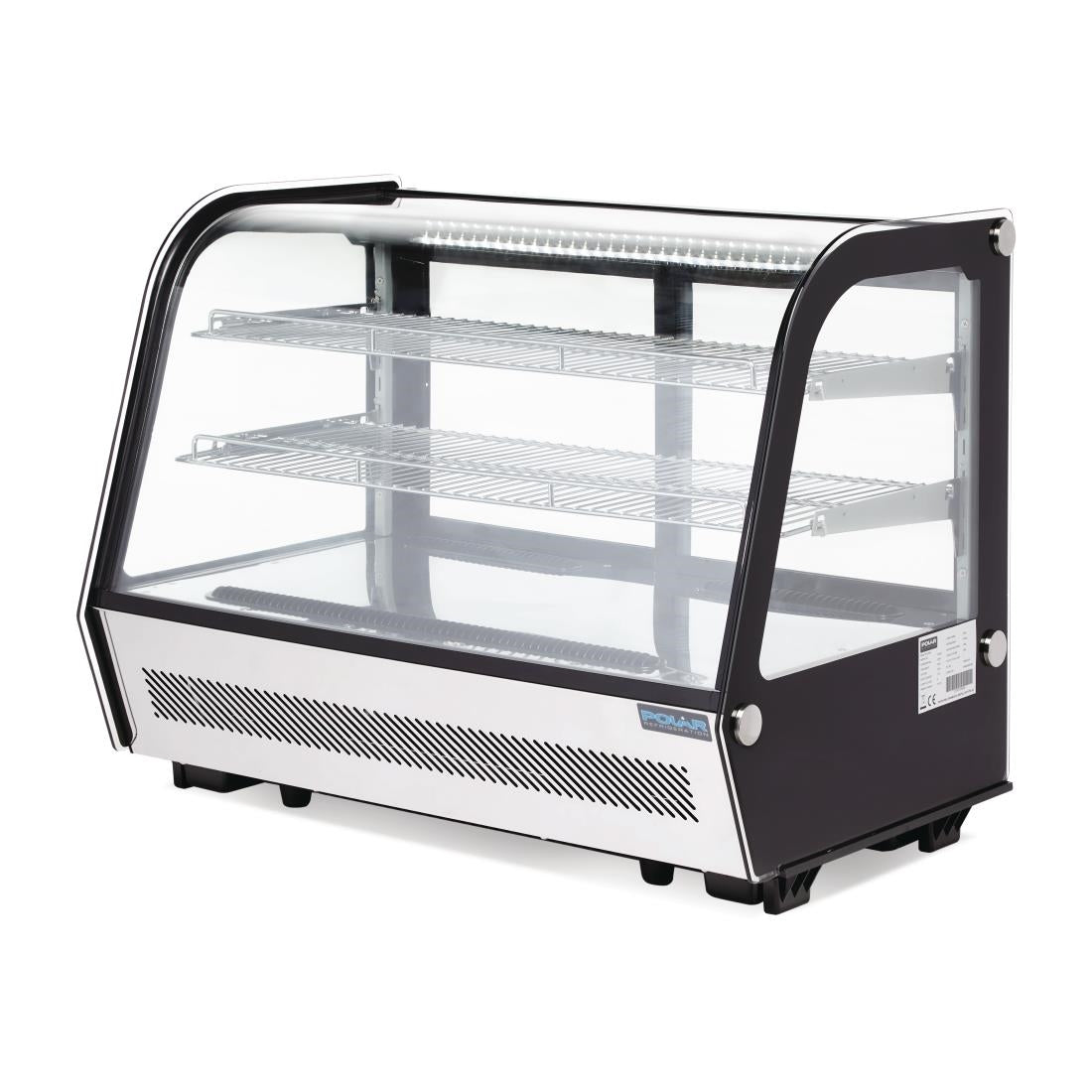 Polar G-Series Energy Efficient Countertop Food Display Fridge 160Ltr Black • PAS-GP291-A