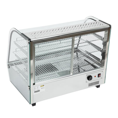 Apuro Countertop Heated Food Display 868mm Width • PAS-CD232-A