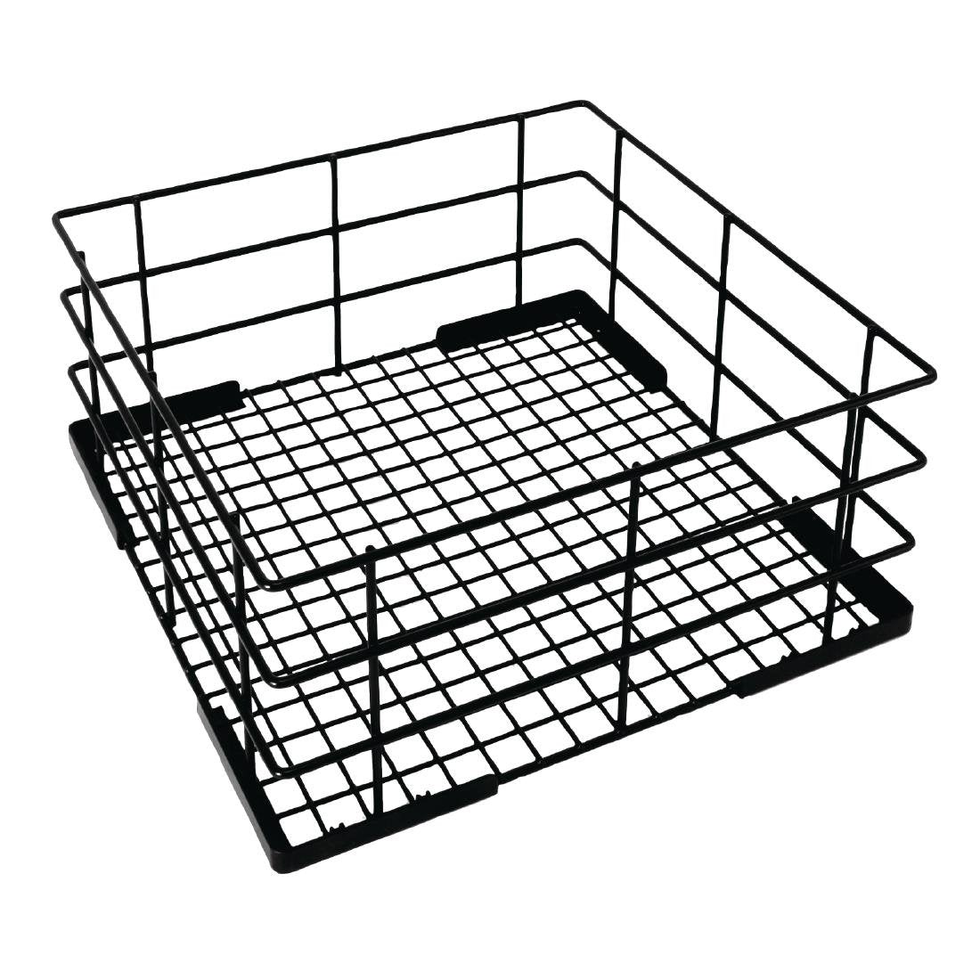 Vogue Wire High Sided Glass Basket 400mm • PAS-CD243