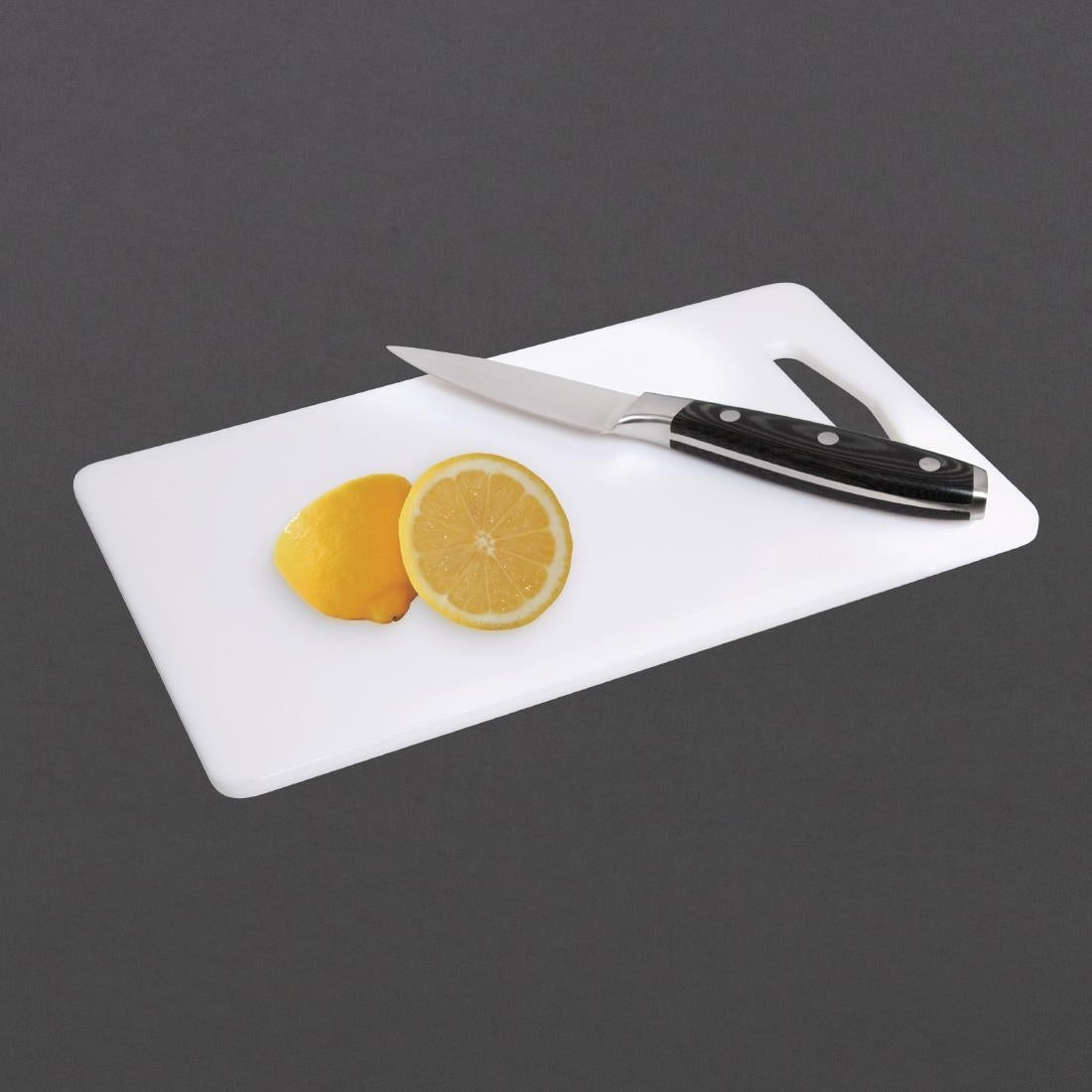 Hygiplas Low Density Cutting Board White - 153x250x6mm • PAS-CD269