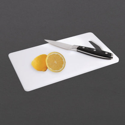 Hygiplas Low Density Cutting Board White - 153x250x6mm • PAS-CD269