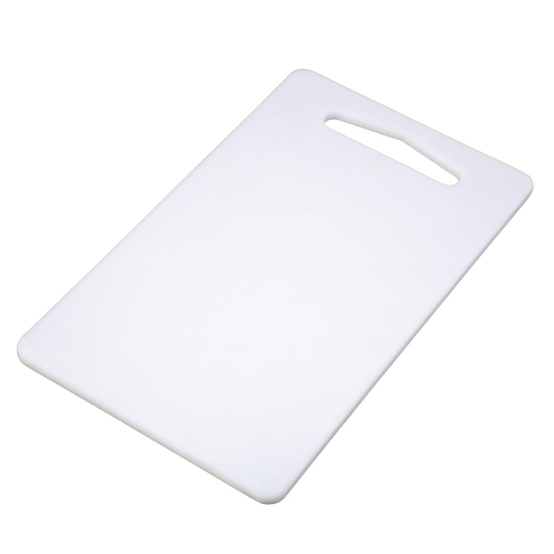 Hygiplas Low Density Cutting Board White - 153x250x6mm • PAS-CD269