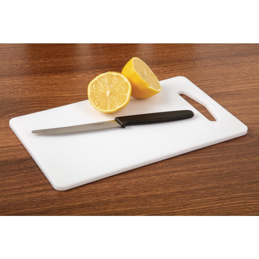 Hygiplas Low Density Cutting Board White - 153x250x6mm • PAS-CD269