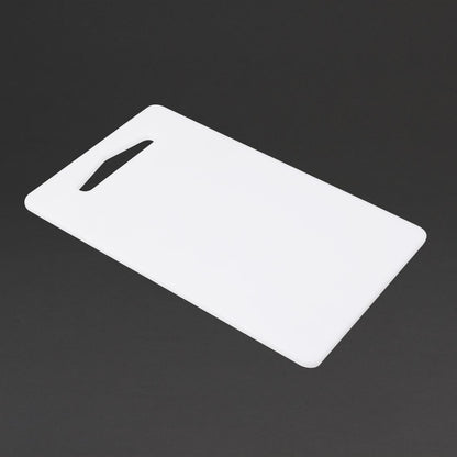 Hygiplas Low Density Cutting Board White - 153x250x6mm • PAS-CD269