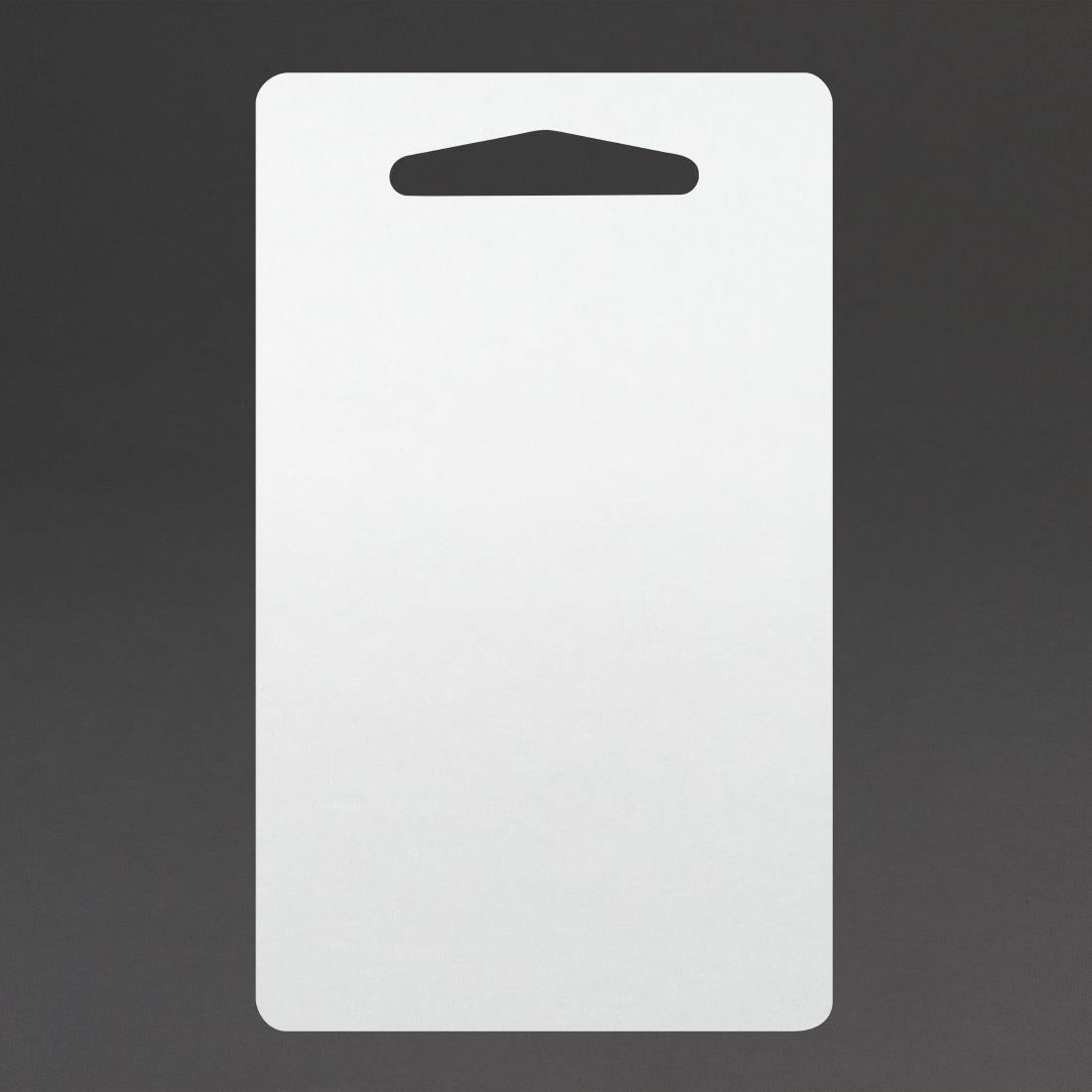 Hygiplas Low Density Cutting Board White - 153x250x6mm • PAS-CD269