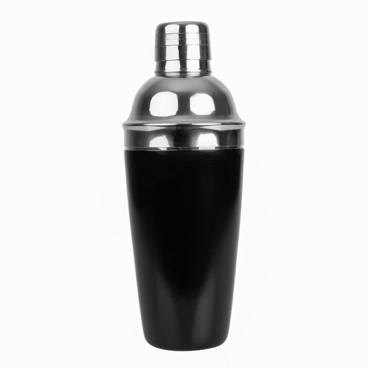 Olympia 3-Piece Cobbler Cocktail Shaker PVC Grip • PAS-CD272
