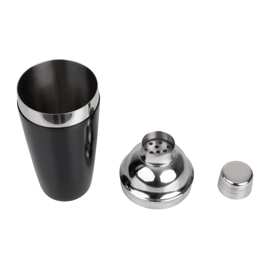 Olympia 3-Piece Cobbler Cocktail Shaker PVC Grip • PAS-CD272