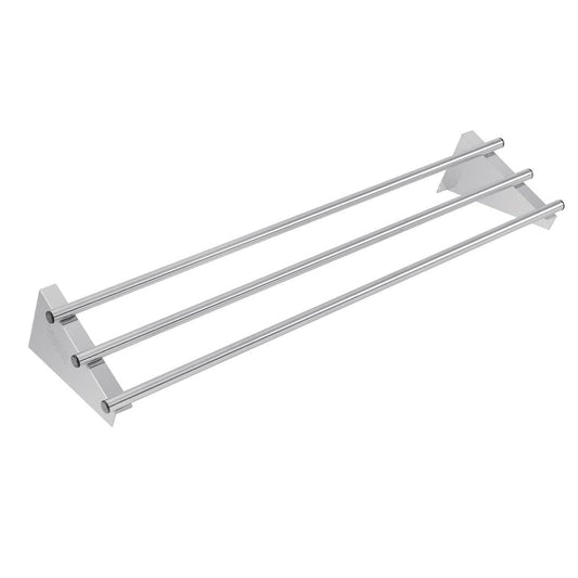 Vogue Stainless Steel Wall Shelf 1200mm • PAS-CD551