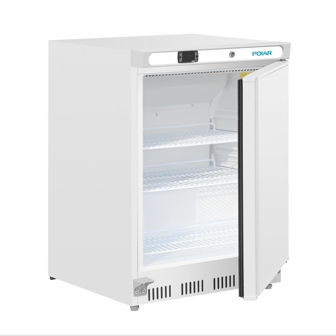 Polar C-Series Under Counter Fridge White 150Ltr • PAS-CD610-A