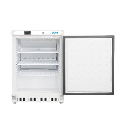 Polar C-Series Under Counter Fridge 150Ltr White • PAS-CD610-A