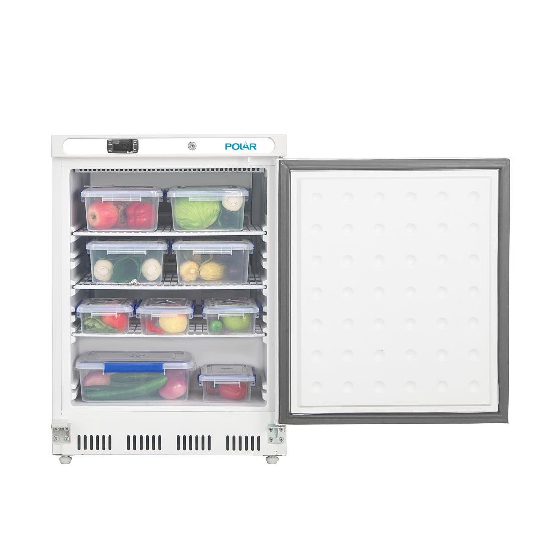 Polar C-Series Under Counter Fridge White 150Ltr • PAS-CD610-A