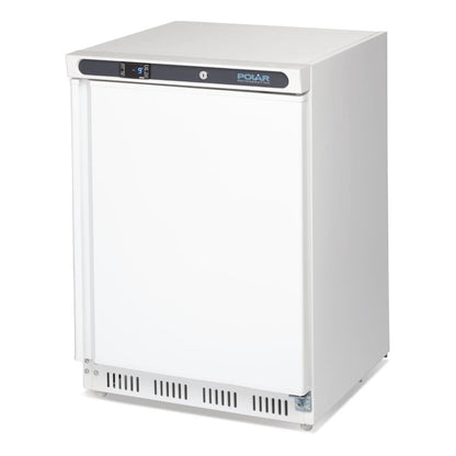 Polar C-Series Under Counter Freezer White 140Ltr • PAS-CD611-A