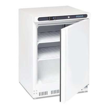 Polar C-Series Under Counter Freezer White 140Ltr • PAS-CD611-A