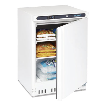 Polar C-Series Under Counter Freezer White 140Ltr • PAS-CD611-A